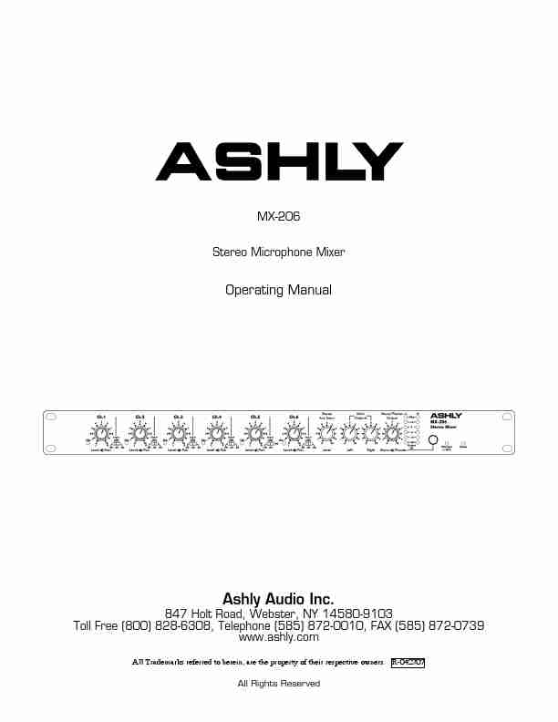 Ashly Musical Instrument MX-206-page_pdf